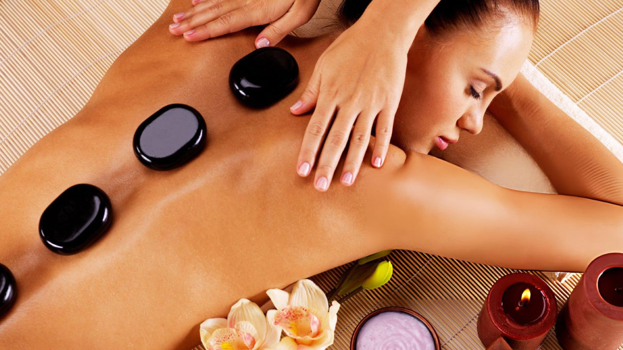 Hot Stone Massage Therapy in Calgary | Marvy's Skin Care